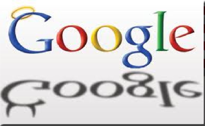 Google Logo with Shadow