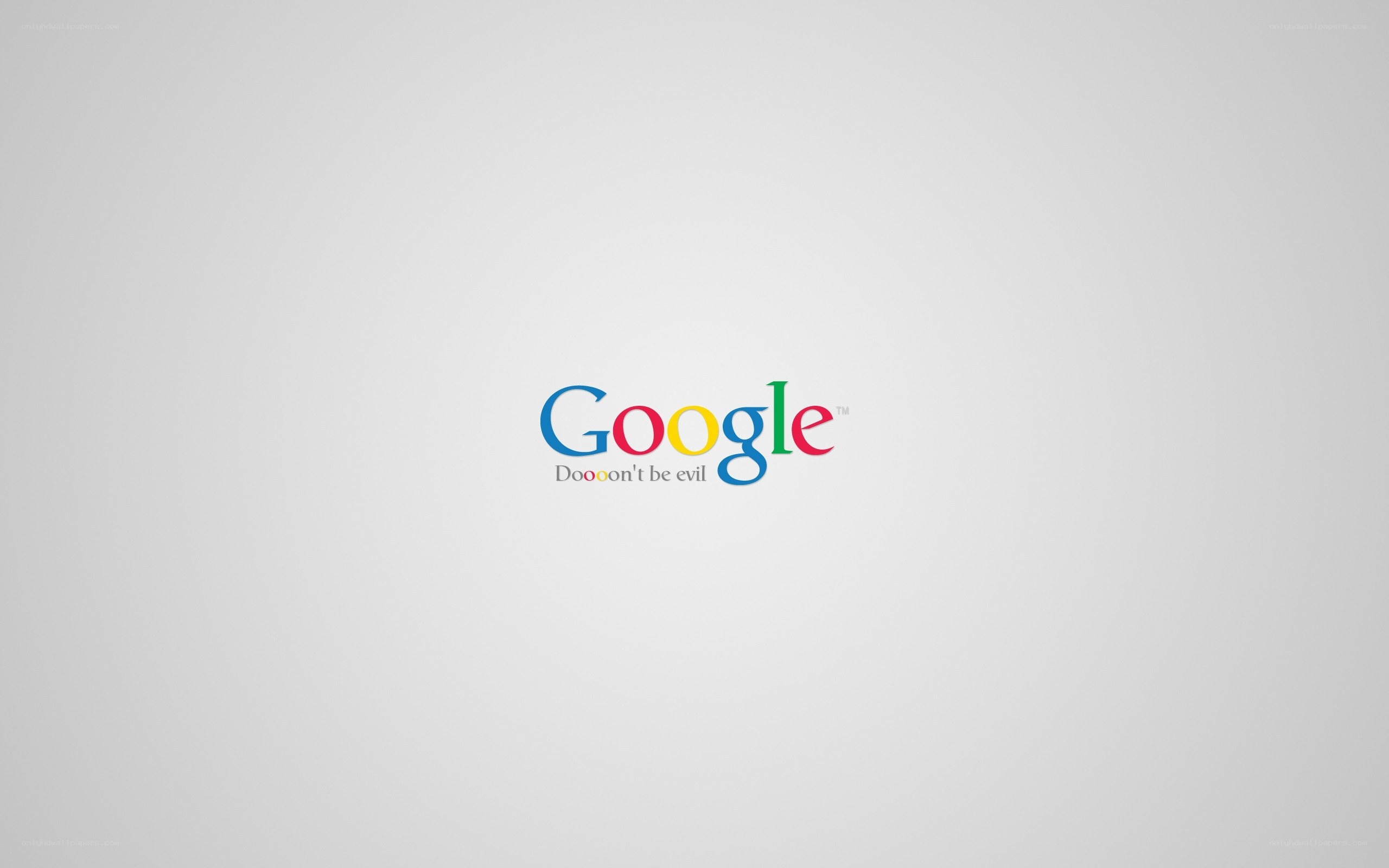 Google logo with slogan