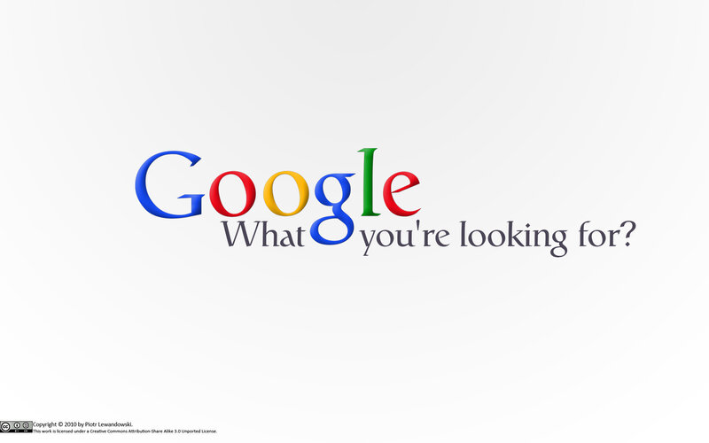 Google logo with tagline