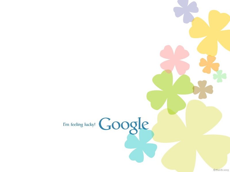 Google lucky day wallpaper