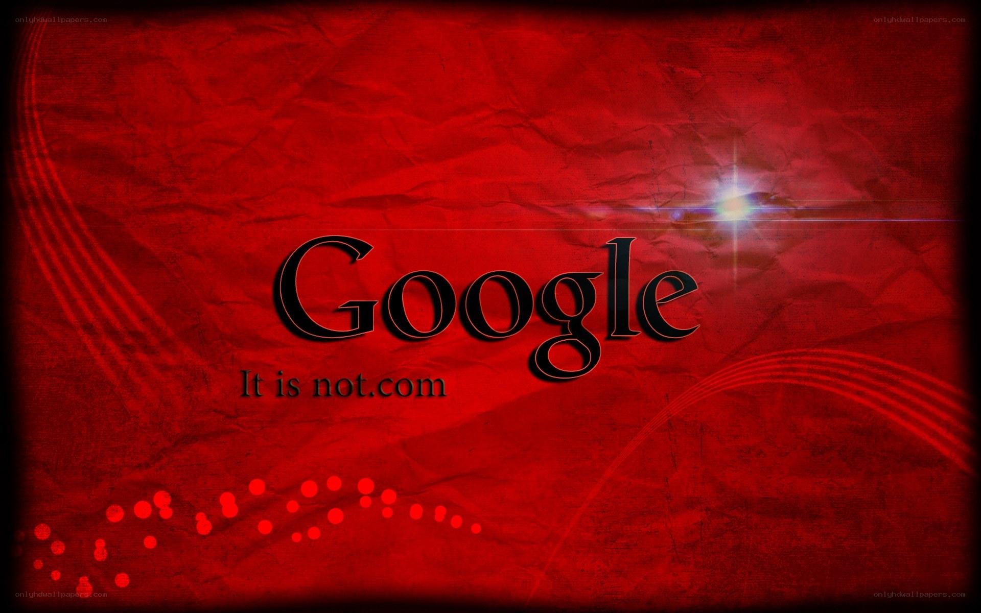 Google parody image