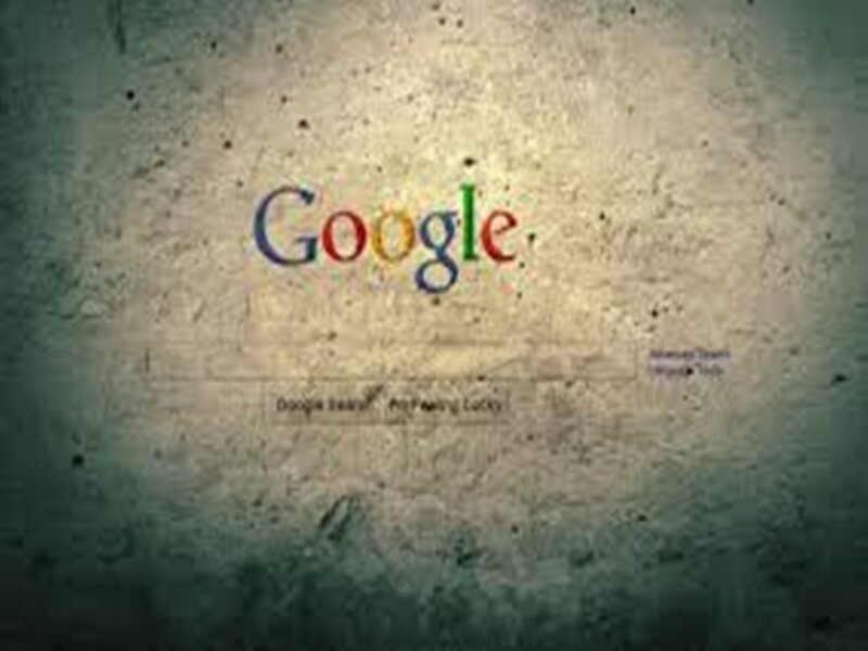 Google Search Page — Green