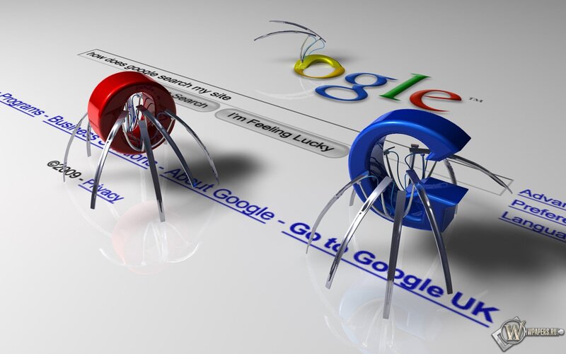 Google Search Spiders — Red
