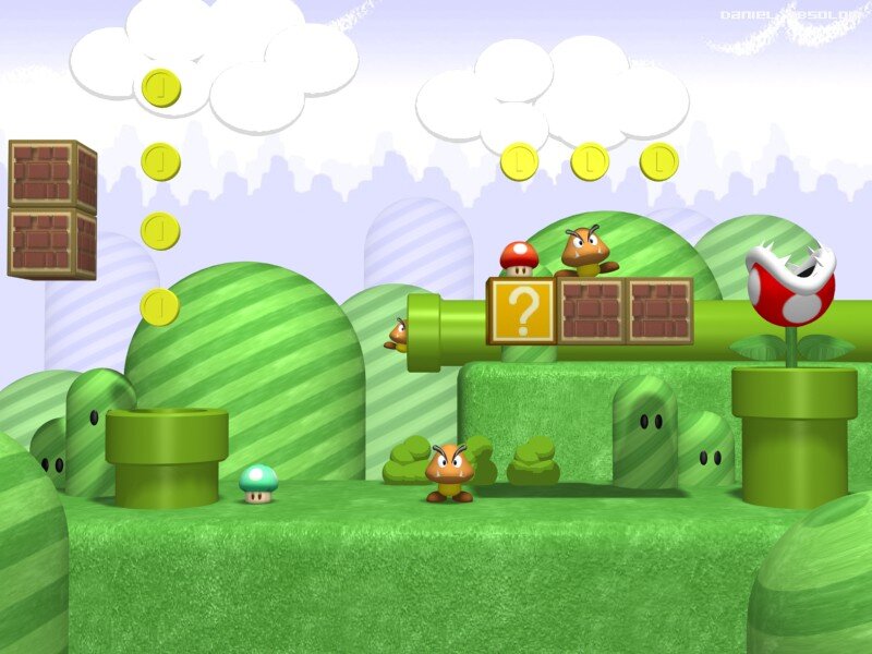 Goomba in Game Level