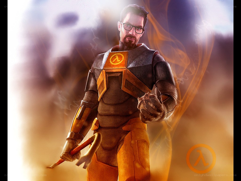 Gordon Freeman in Hazard Suit