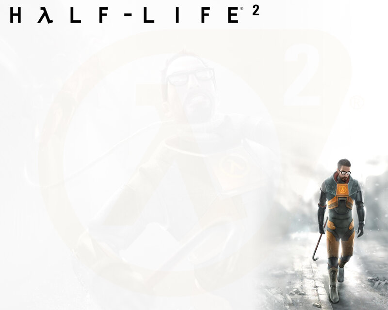 Gordon Freeman Walking — Gray