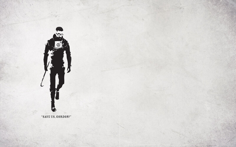 Gordon Freeman walking