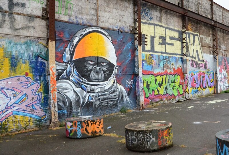 Gorilla in Astronaut Suit