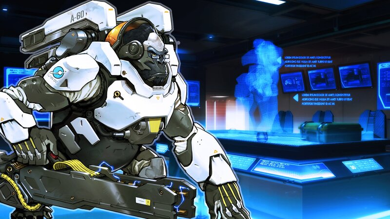 Gorilla in Mech Suit