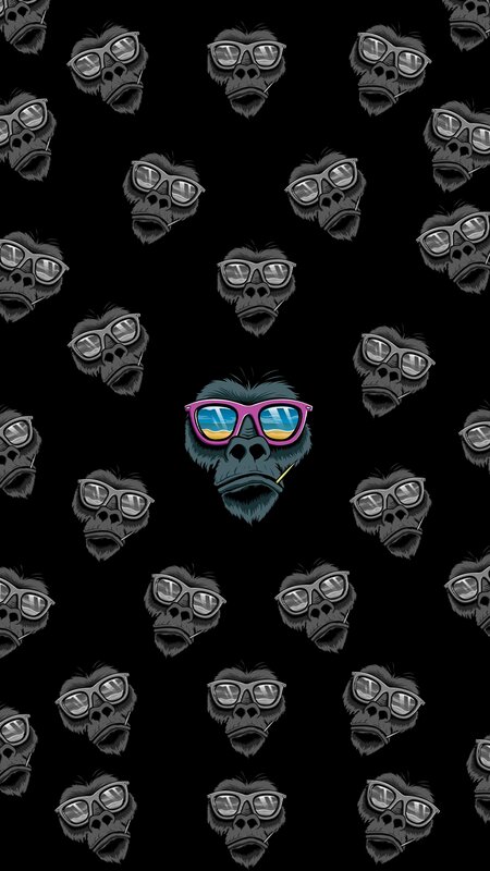 Gorilla with Sunglasses