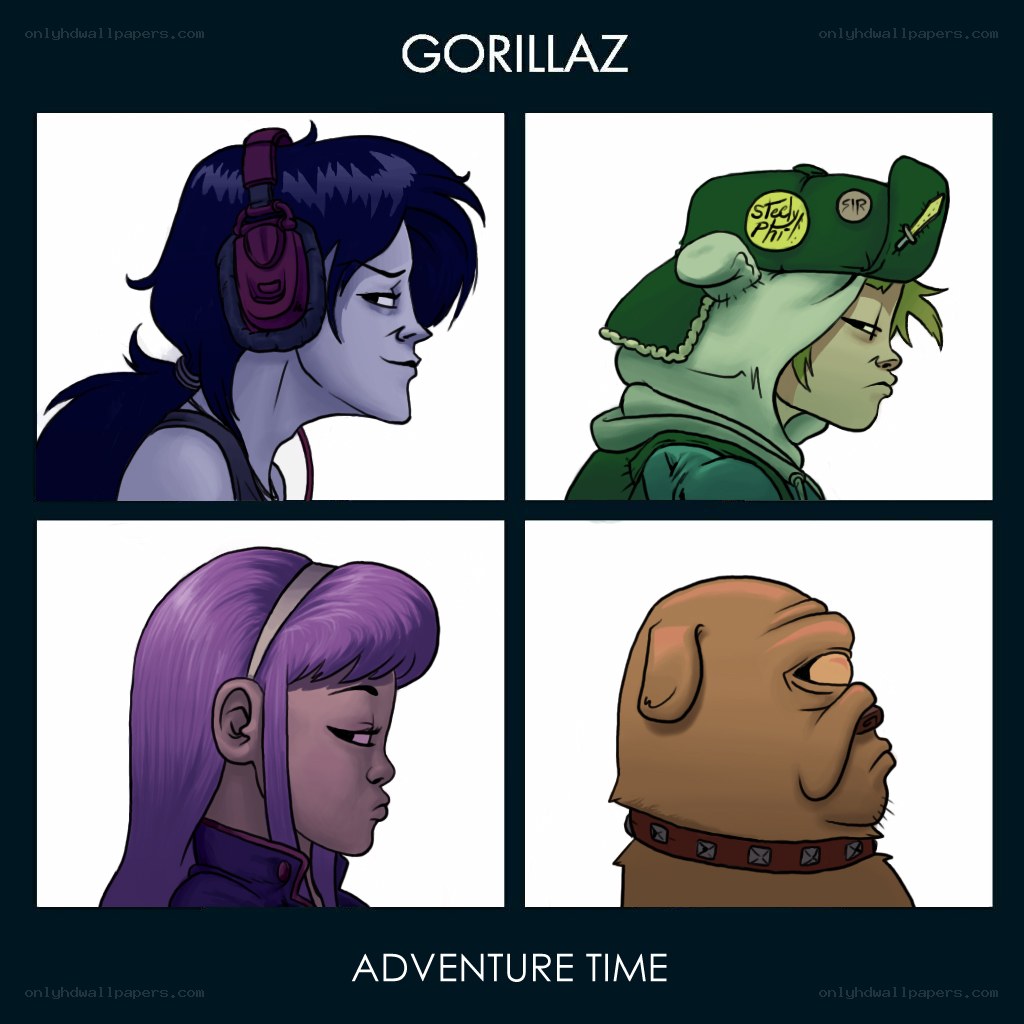 Gorillaz Adventure Time