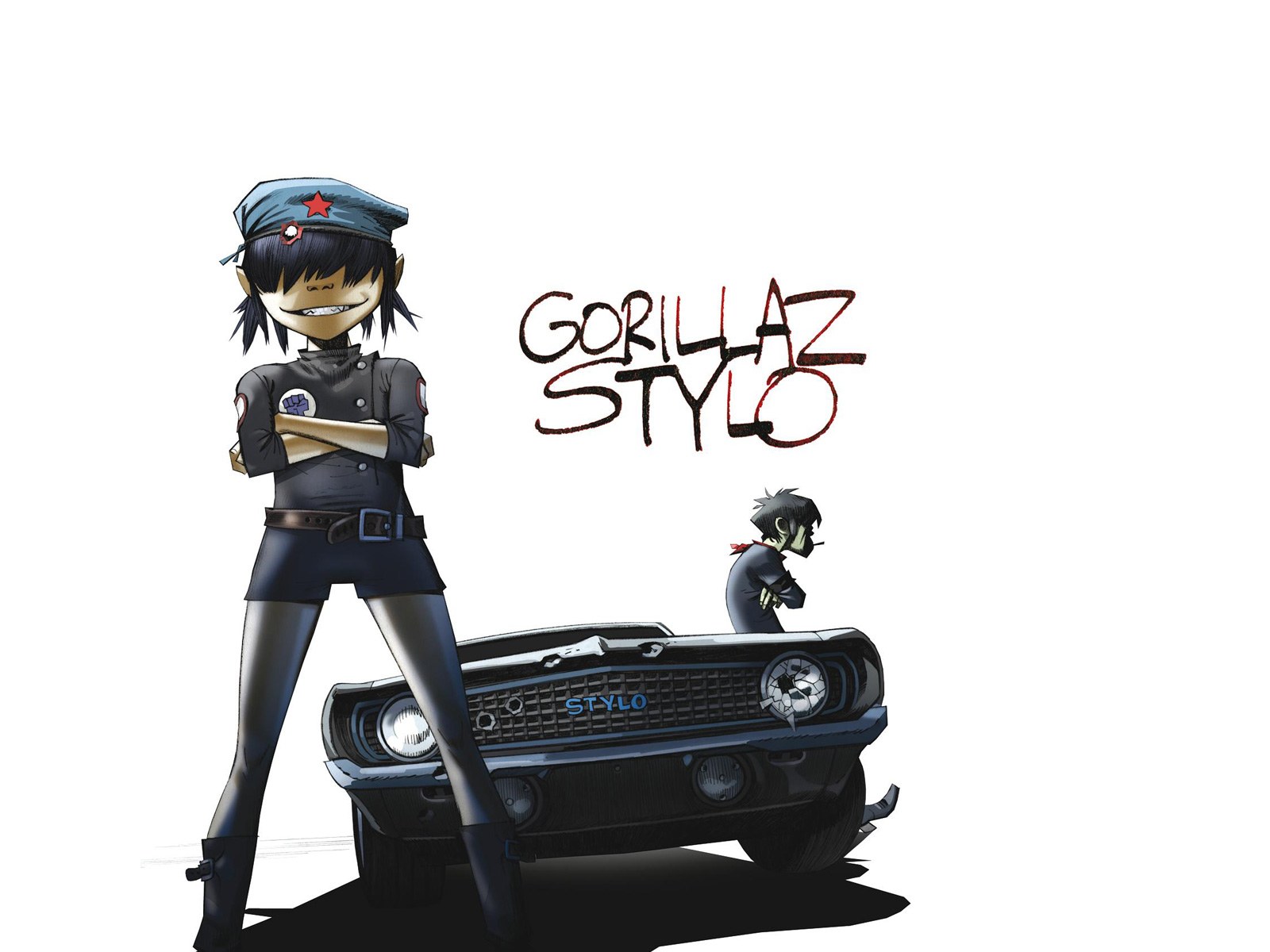 Gorillaz band art