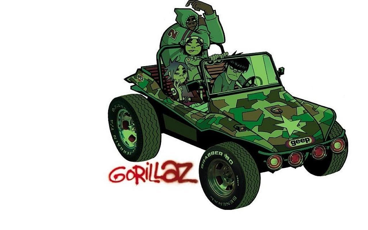 Gorillaz band art