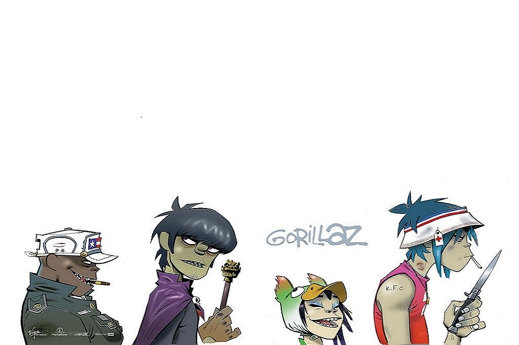 Gorillaz band characters