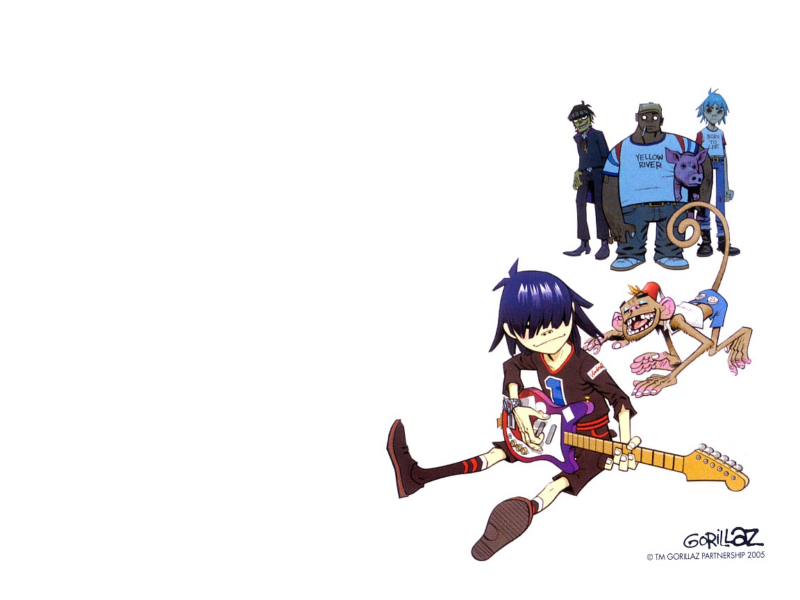 Gorillaz band characters
