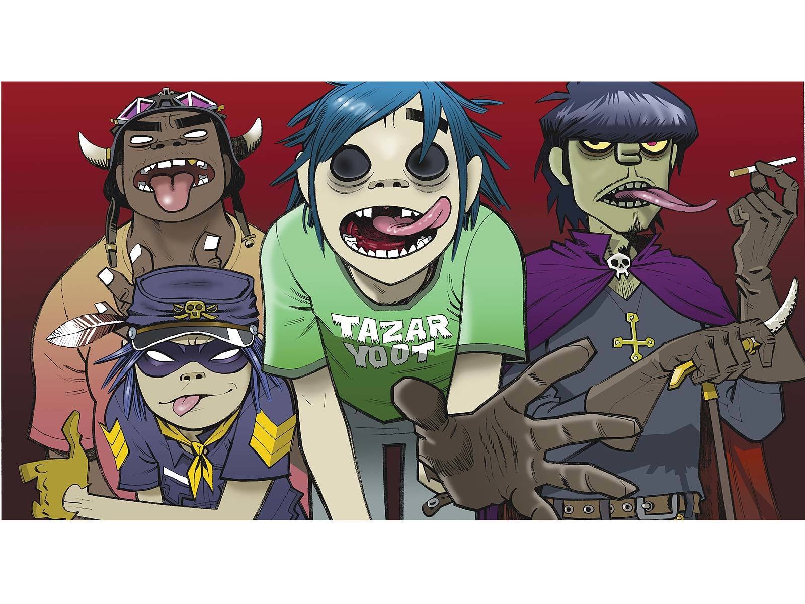 Gorillaz band characters