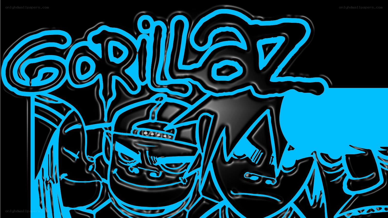 Gorillaz band logo