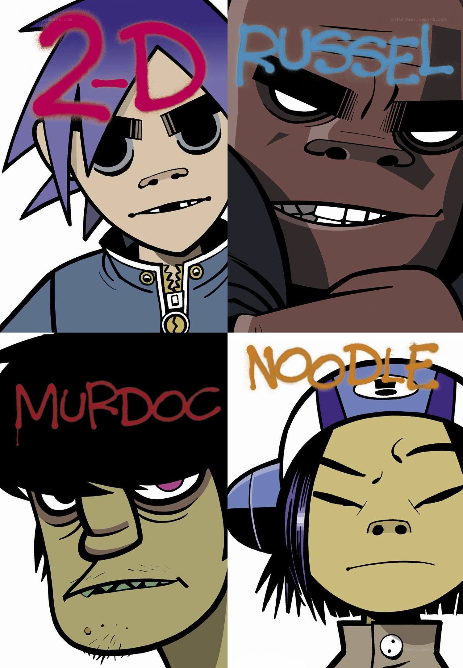 Gorillaz band members