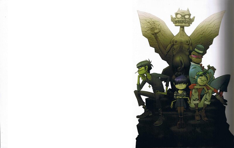 Gorillaz Band Members — Green