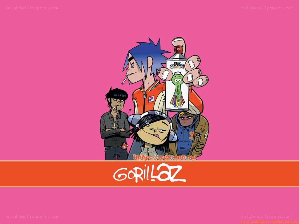Gorillaz band wallpaper