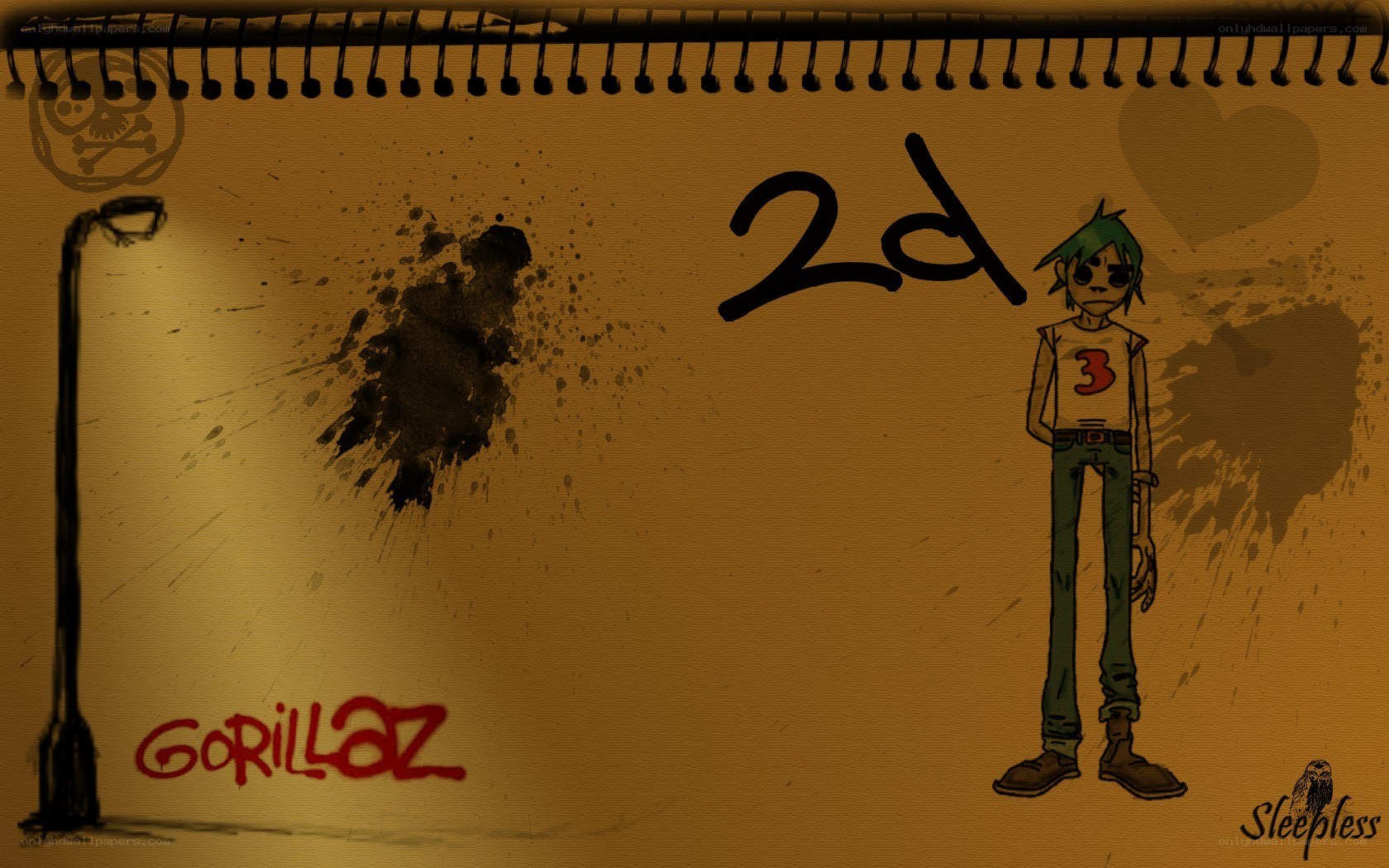 Gorillaz character art
