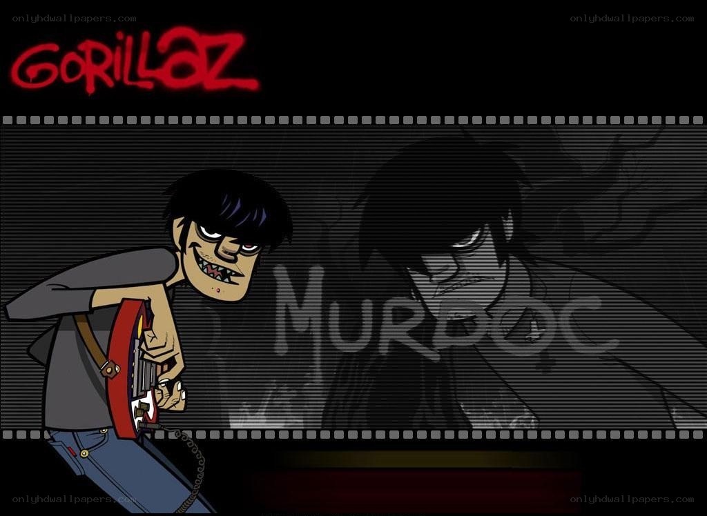 Gorillaz character artwork