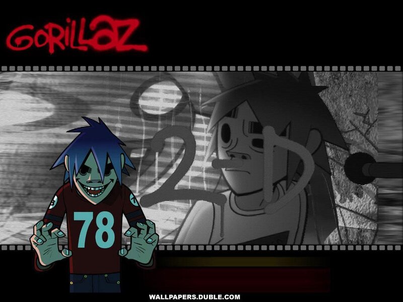 Gorillaz character wallpaper