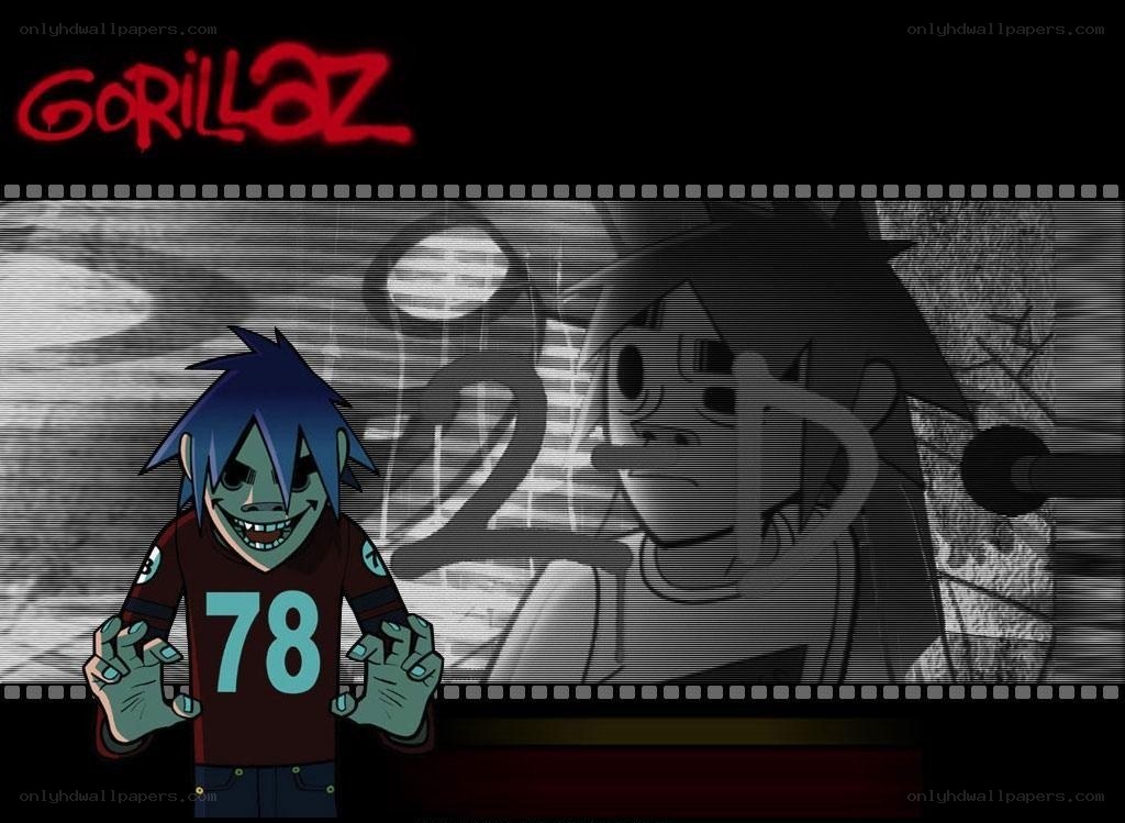 Gorillaz character wallpaper