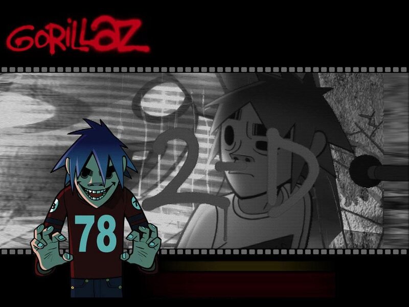Gorillaz character wallpaper