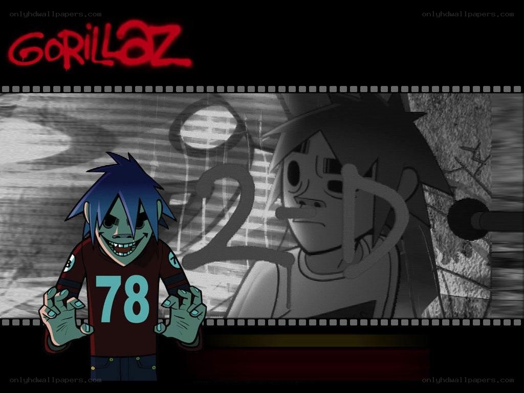 Gorillaz character wallpaper