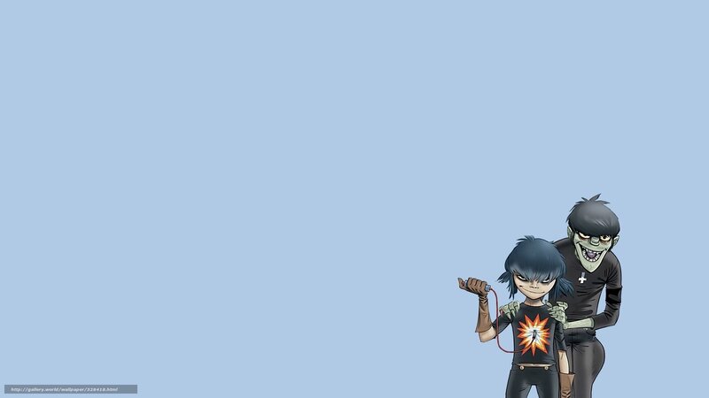 Gorillaz characters wallpaper