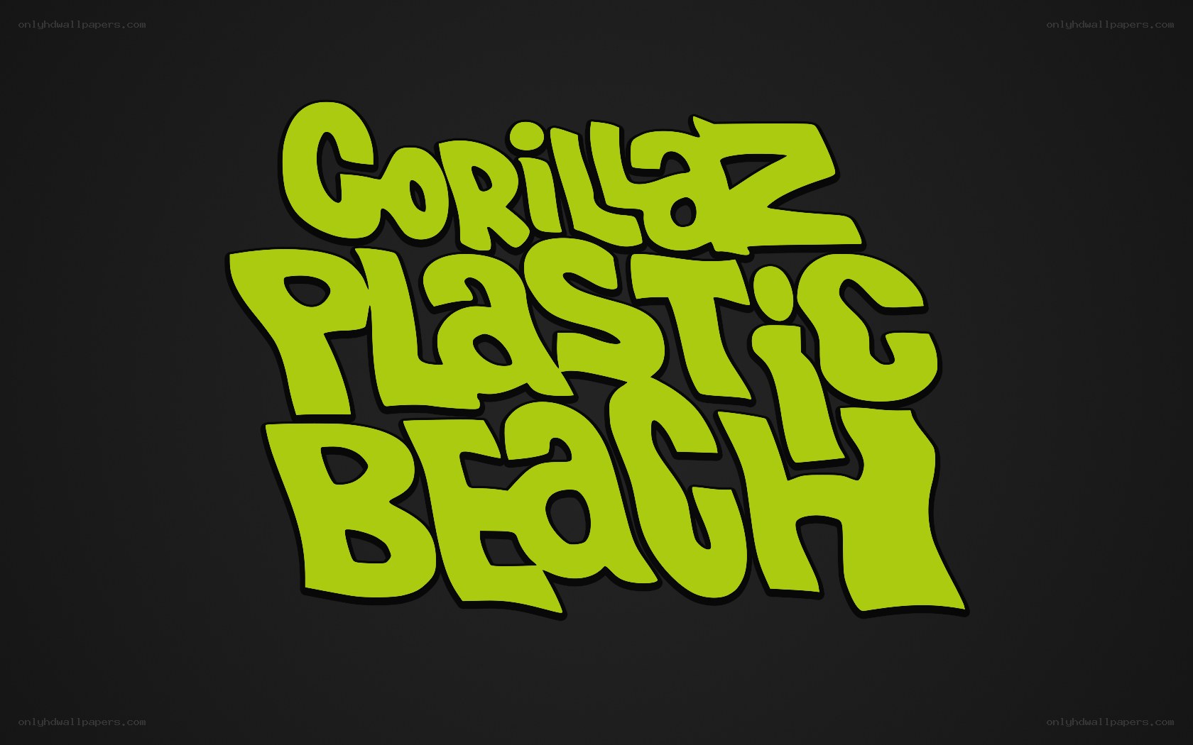Gorillaz Plastic Beach logo