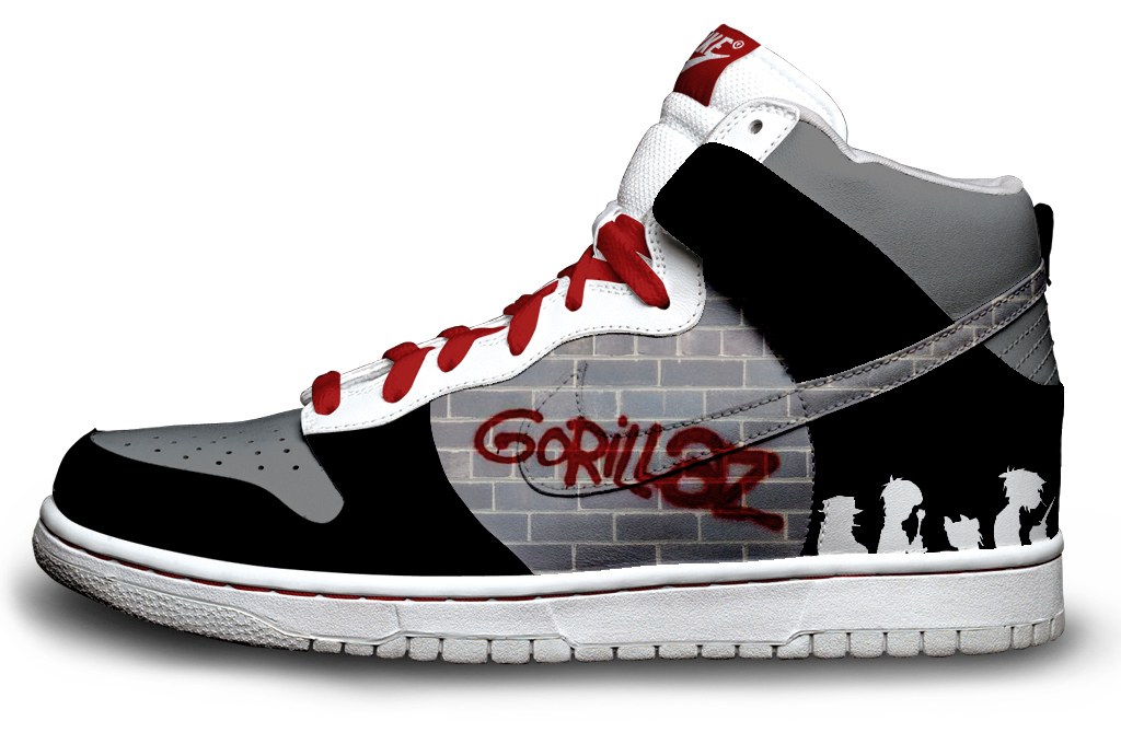 Gorillaz-themed Nike sneaker