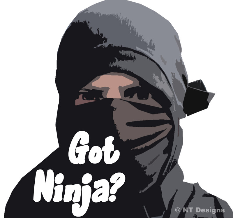 Got Ninja? Sticker Art