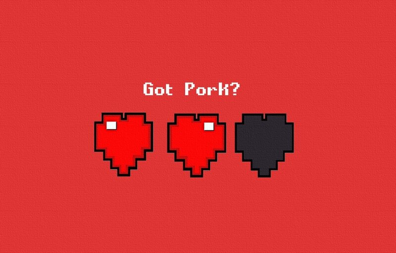 Got Pork? pixel art