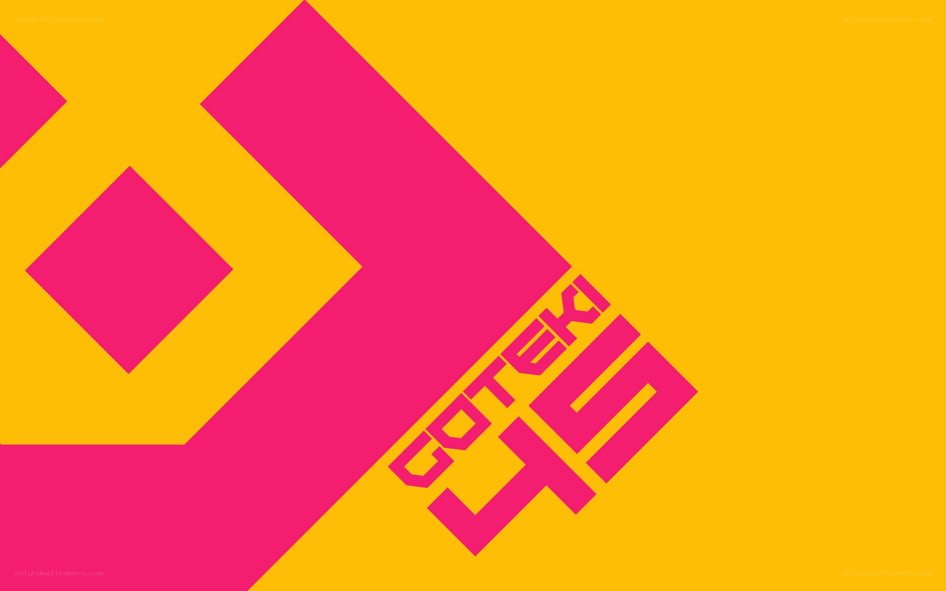 Goteki 45 logo design