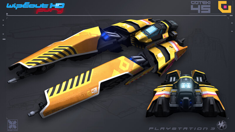 Goteki 45 spaceship design