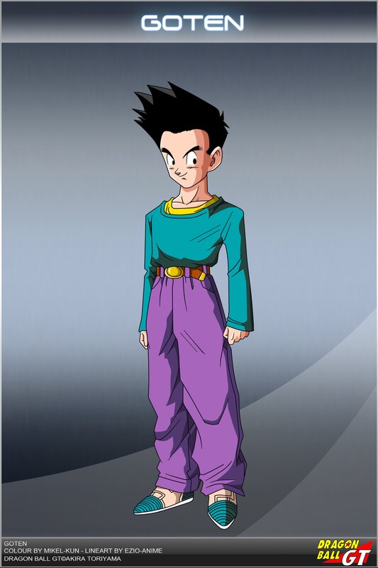 Goten character design