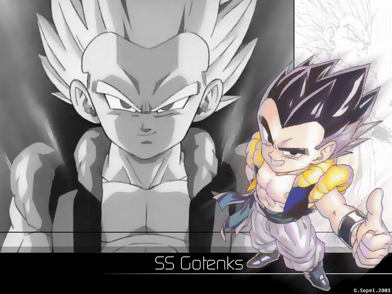 Gotenks character art