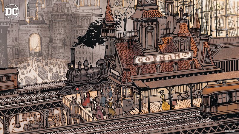 Gotham City Train Station