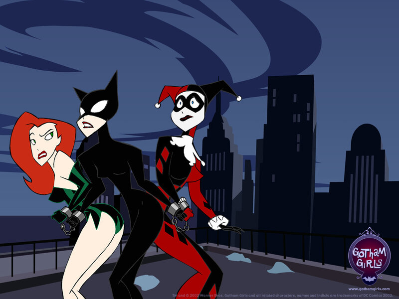 Gotham Girls on a rooftop