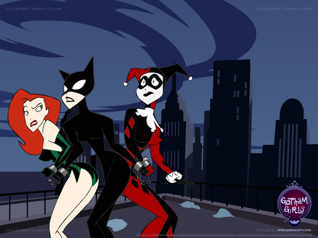 Gotham Girls on a rooftop