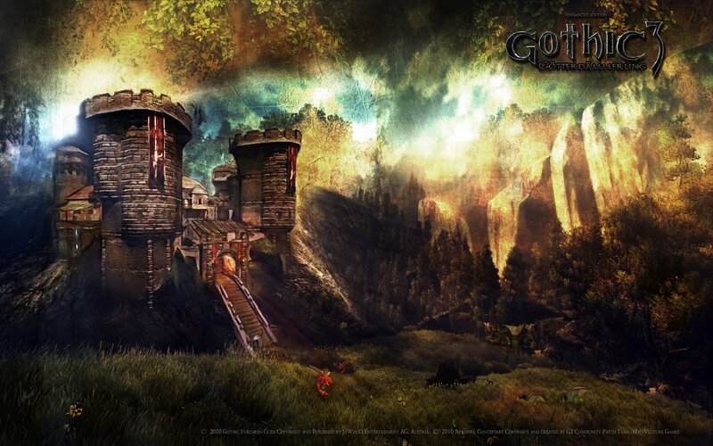 Gothic 3 castle artwork