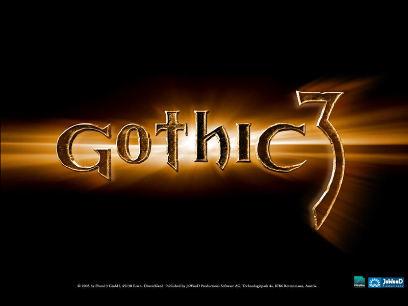 Gothic 3 game title logo