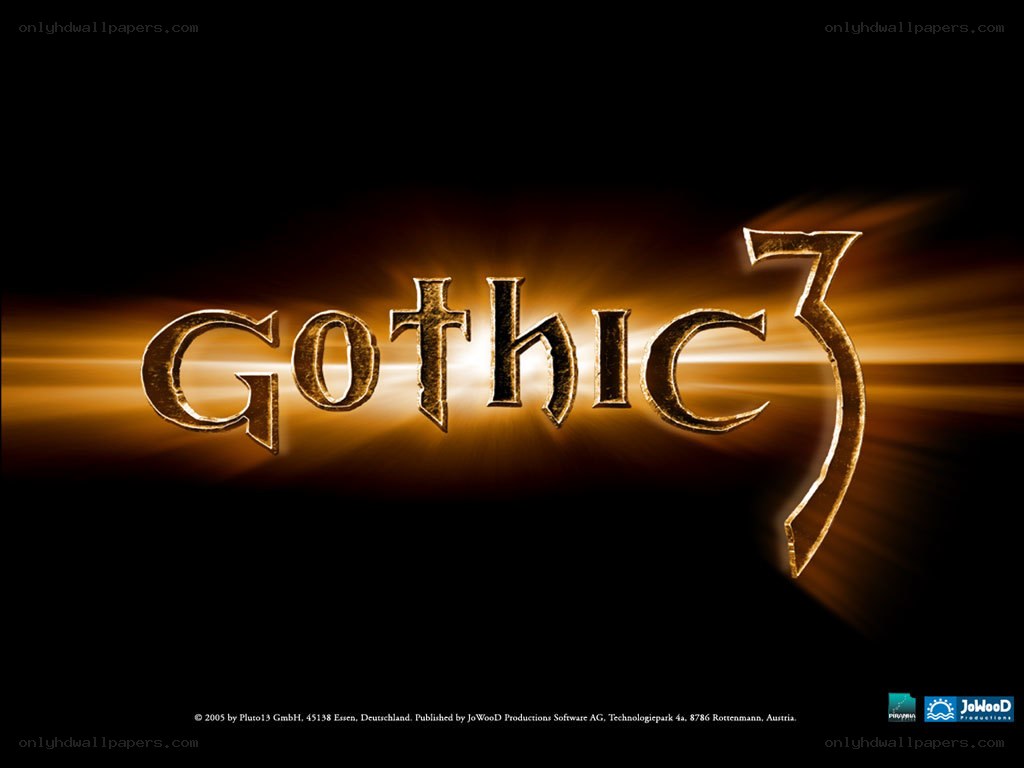 Gothic 3 game title logo