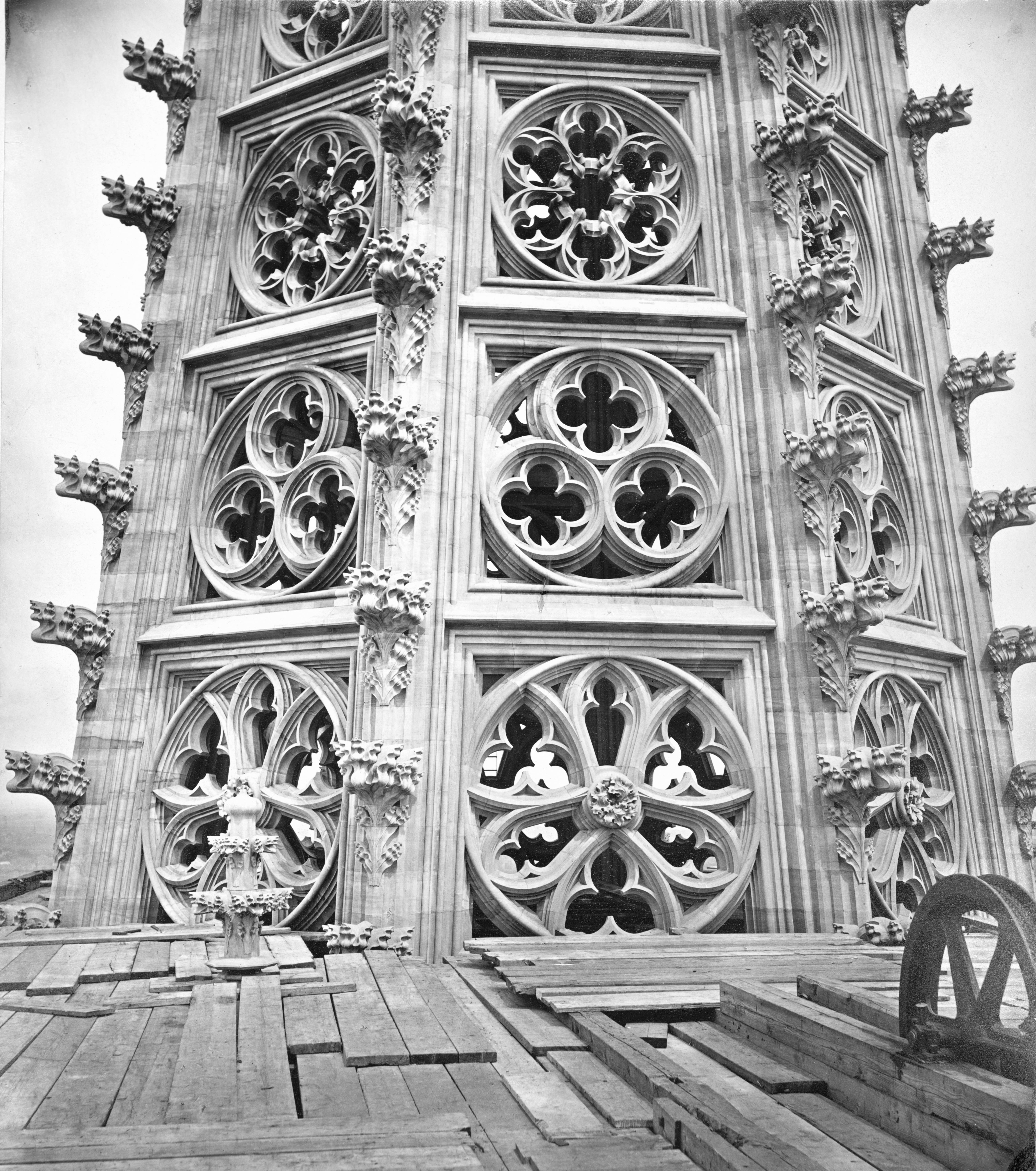 Gothic architectural details