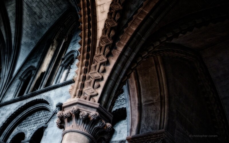 Gothic architecture details