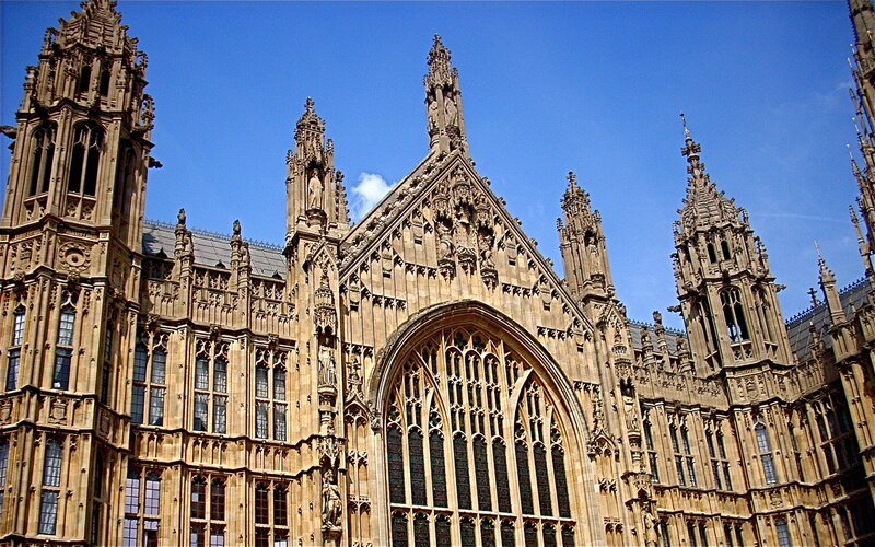 Gothic architecture of the Palace of Westminster