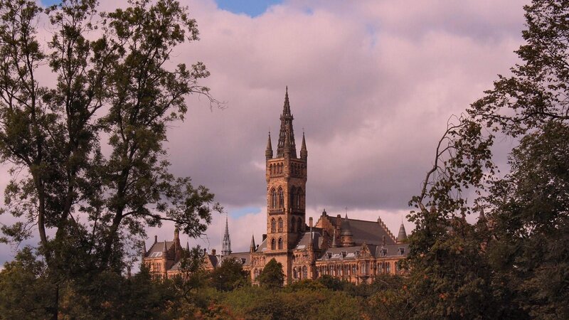 Gothic Building with Tower