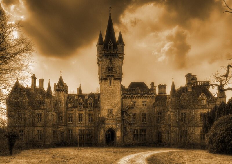 Gothic Castle — Brown, Dramatic